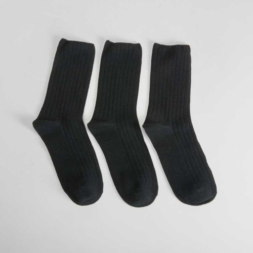 Pack x3 calcetines de mujer en canalé - Color: - Merkal - Modalova