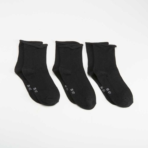 Pack x3 calcetines media caña sin puño - Color: - Merkal - Modalova