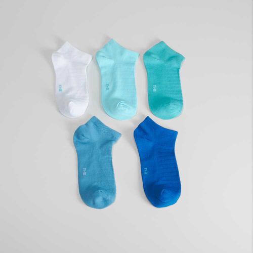 Pack x5 calcetines deportivos cortos niño - Color: - Merkal - Modalova