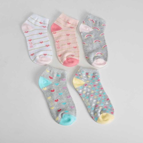 Pack 5 calcetines cortos de estrellas niña - Color: - Merkal - Modalova