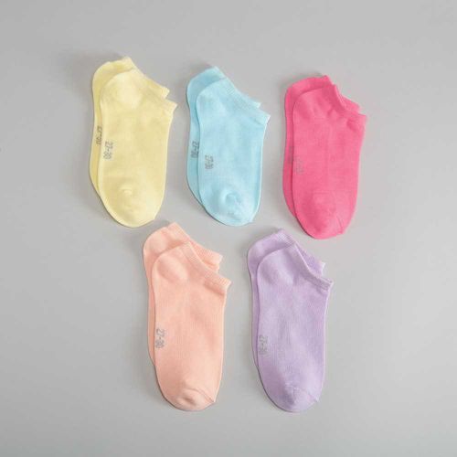 Pack x5 calcetines invisibles color MKL - Color: - Merkal - Modalova