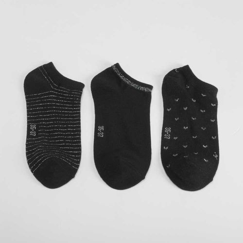 Pack 3x calcetines invisibles lurex - Color: - Merkal - Modalova