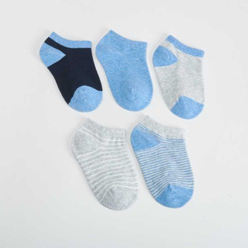 Pack 5x calcetines invisibles marinos MKL - Color: - Merkal - Modalova