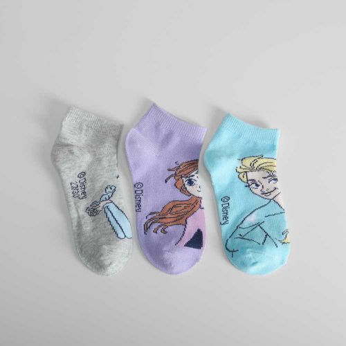 Pack de 3 pares calcetines invisibles de - Color: - Frozen - Modalova