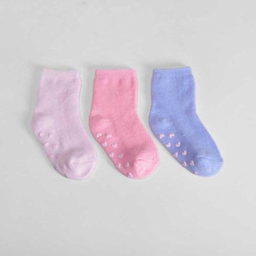 Pack x3 pares calcetines antideslizante corazón - Color: - Merkal - Modalova