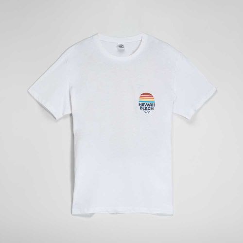 Camiseta blanca Hawaii hombre - Color: - NYC - Modalova