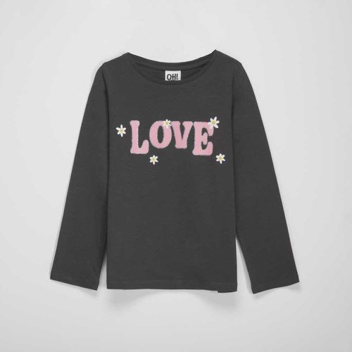 Camiseta manga larga Love niña - Color: - Oh girl! - Modalova
