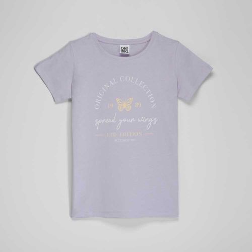 Camiseta mariposa niña - Color: - Oh girl! - Modalova