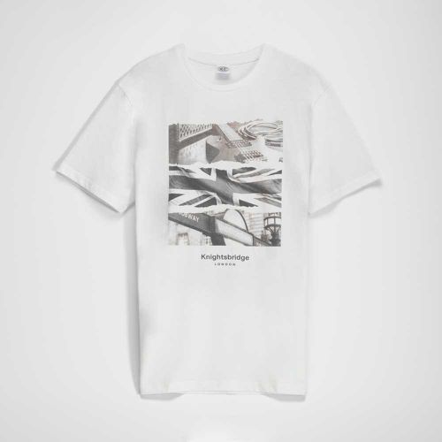 Camiseta manga corta blanca hombre underground - Color: - NYC - Modalova