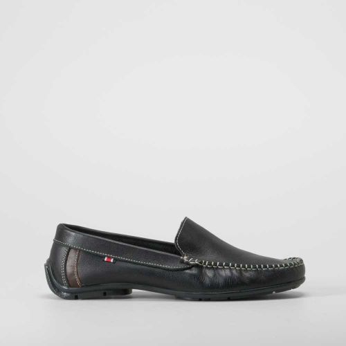 Mocasín de piel - Talla: 45 - Mr. Hansen - Modalova