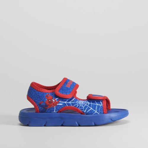 Sandalia playa velcro rojo - Talla: 23 - Spiderman - Modalova