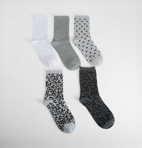 Pack 5 calcetines leopardo - Color: - Merkal - Modalova