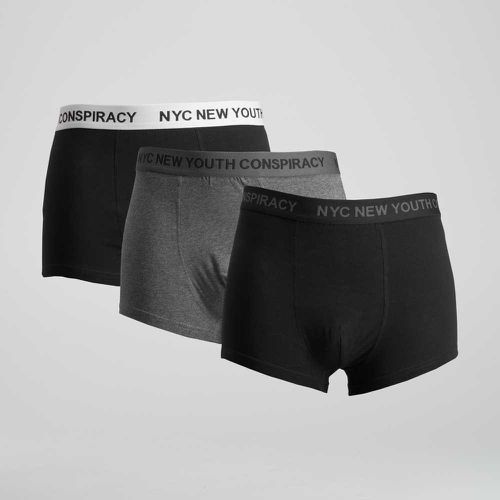 Pack 3x boxers hombre gris contraste - Color: - Merkal - Modalova