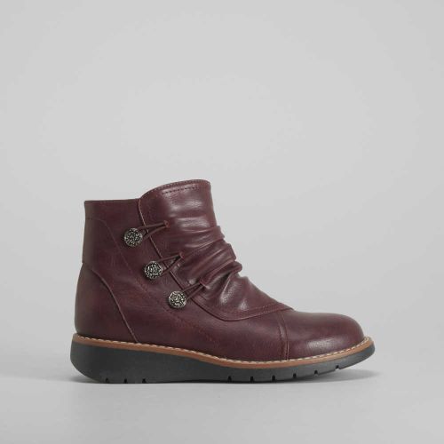 Botín cuña triple adorno - Talla: 37 - Senda Road - Modalova