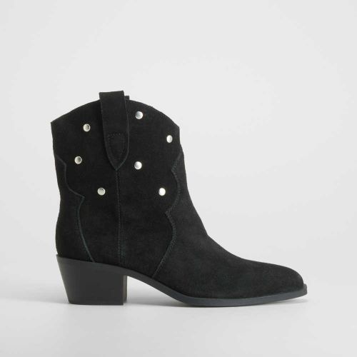 Botín campero piel - Talla: 38 - Fosco - Modalova