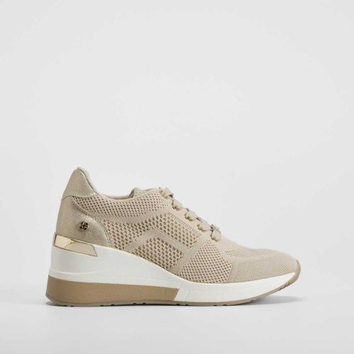 Sneaker cuña beige XTI - Talla: 36 - Xti - Modalova