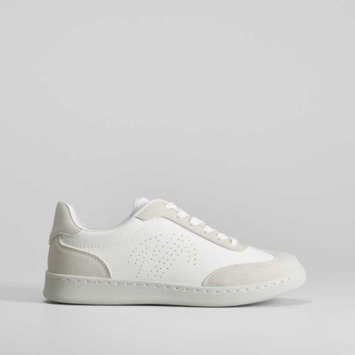 Zapatilla urban blanca logo punteado - Talla: 37 - NYC - Modalova