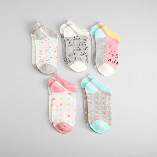 Pack x5 calcetines invisibles gatitos MKL - Color: - Merkal - Modalova