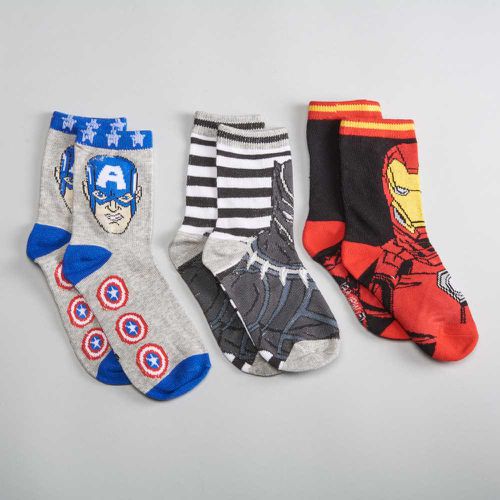 Pack 3x calcetines media caña VENGADORES - Color: - Avengers - Modalova
