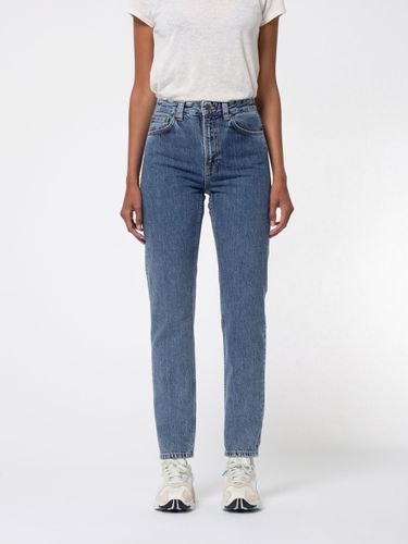 Breezy Britt Friendly High Waist Regular Tapered Fit Women's Organic Jeans W24/L30 Sustainable Denim - Nudie Jeans - Modalova