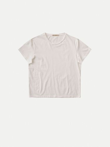 Lisa Tee Offwhite Women's Organic T-shirts Small Sustainable Clothing - Nudie Jeans - Modalova