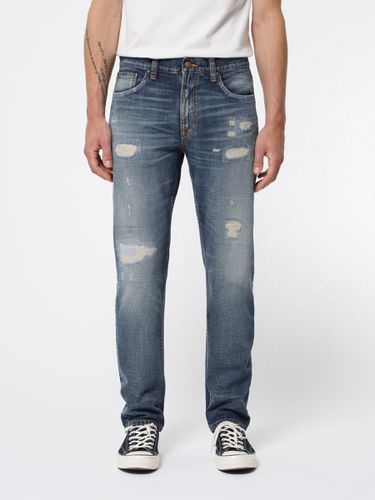 Gritty Jackson Indigo Galaxy Mid Waist Regular Straight Fit Men's Organic Jeans W29/L28 Sustainable Denim - Nudie Jeans - Modalova