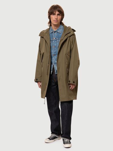 Christian Parka Faded Men's Organic Jackets Large Sustainable Clothing - Nudie Jeans - Modalova