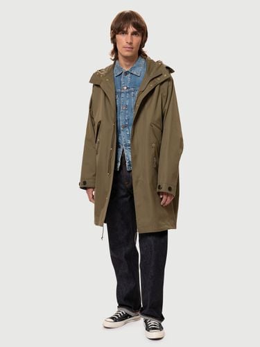 Christian Parka Faded Men's Organic Jackets X Small Sustainable Clothing - Nudie Jeans - Modalova