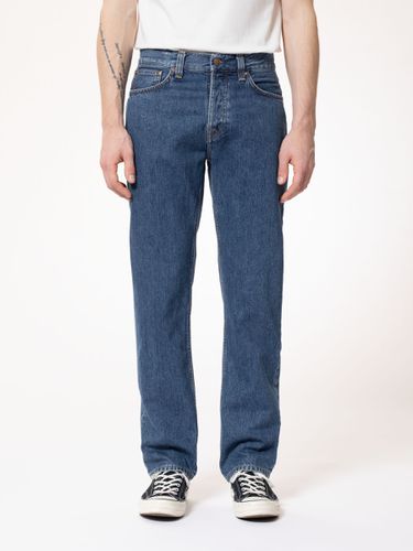 Rad Rufus Monday High Waist Regular Straight Fit Men's Organic Jeans W24/L30 Sustainable Denim - Nudie Jeans - Modalova