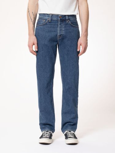 Rad Rufus Monday High Waist Regular Straight Fit Men's Organic Jeans W33/L32 Sustainable Denim - Nudie Jeans - Modalova