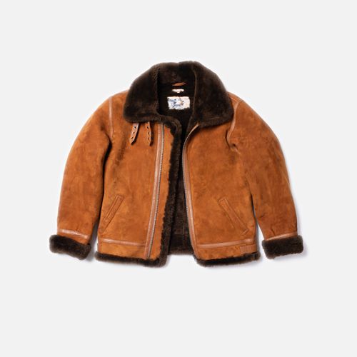 Sylvester Shearling Jacket Light Men's Organic Jackets X Large Sustainable Clothing - Nudie Jeans - Modalova