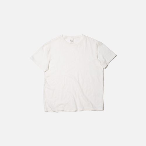 Roffe Slub T-Shirt Offwhite Men's Organic T-shirts Small Sustainable Clothing - Nudie Jeans - Modalova