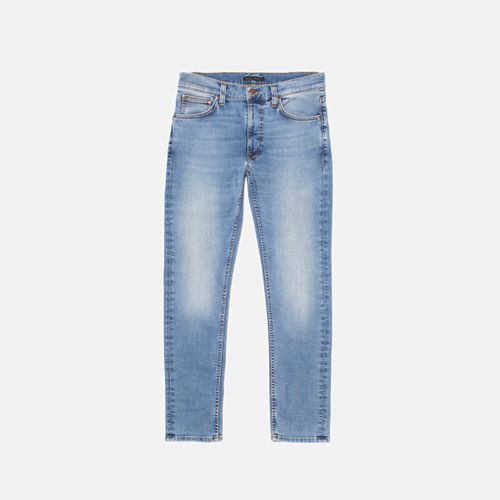 Lean Dean Broken Mid Waist Slim Tapered Fit Men's Organic Jeans W27/L30 Sustainable Denim - Nudie Jeans - Modalova