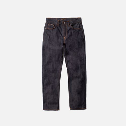 Rad Rufus Dry Selvage High Waist Regular Straight Fit Organic Selvedge Jeans W25/L30 Sustainable Denim - Nudie Jeans - Modalova