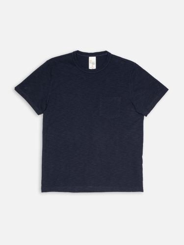 Roy Heavy Slub T-Shirt Blueberry Men's Organic T-shirts X Small Sustainable Clothing - Nudie Jeans - Modalova