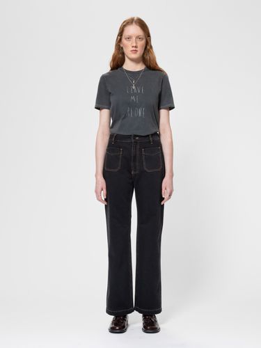 Holly Western Black Denim Pants Women's Organic W24/L30 Sustainable Clothing - Nudie Jeans - Modalova