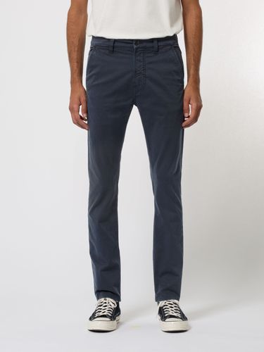 Slim Adam Dark Midnight Men's Organic Khakis W28/L30 Sustainable Clothing - Nudie Jeans - Modalova