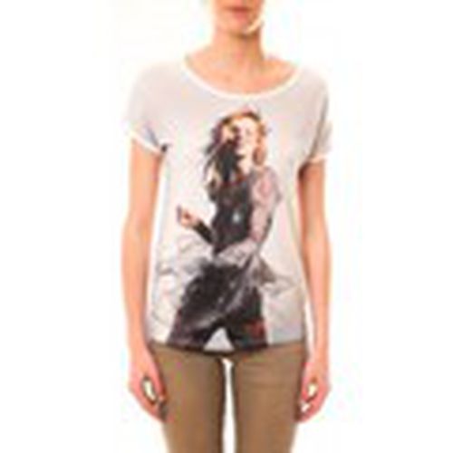 Camiseta Tee-shirt MC1497 Blanc para mujer - By La Vitrine - Modalova