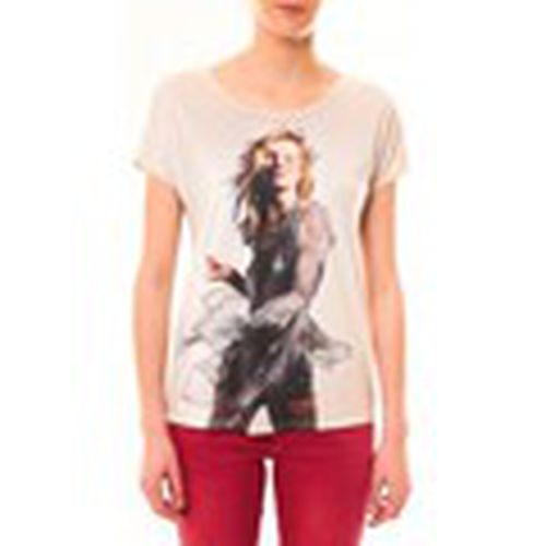 Camiseta Tee-shirt MC1497 Rose para mujer - By La Vitrine - Modalova