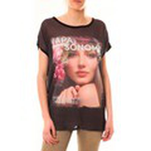 Camiseta Tee-shirt T03 Noir para mujer - By La Vitrine - Modalova