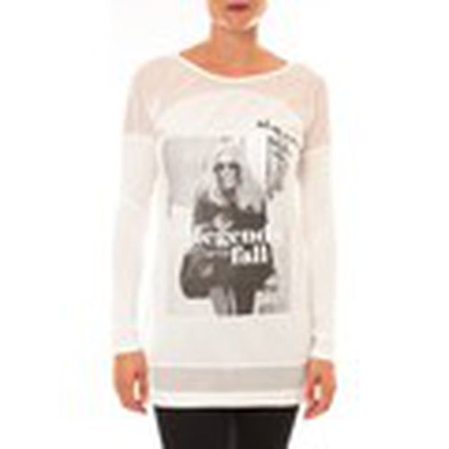 Camiseta manga larga Tee Shirt Manches Longues MC1919 blanc para mujer - La Vitrine De La Mode - Modalova