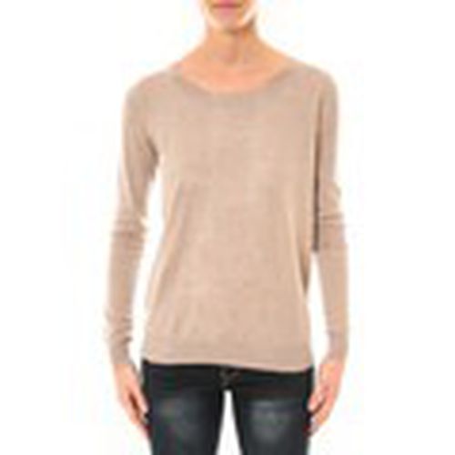 Jersey Pull MC7033 taupe para mujer - Nina Rocca - Modalova