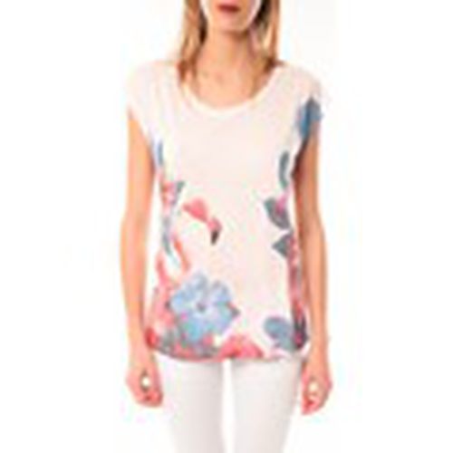 Camiseta T-shirt E15FTSS0231 Tibali Rose poudre para mujer - Little Marcel - Modalova