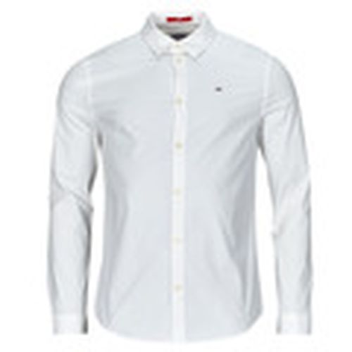 Camisa manga larga TJM ORIGINAL STRETCH SHIRT para hombre - Tommy Jeans - Modalova