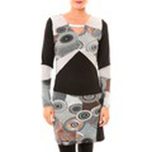 Vestidos Robe Cercle BW613 gris para mujer - Bamboo's Fashion - Modalova