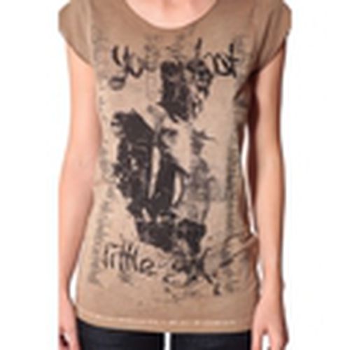 Camiseta Tee-shirt Little 13q430 Camel para mujer - Rich & Royal - Modalova