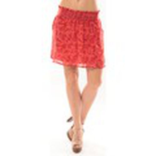 Falda Paisilla HW Short Skirt 10106801 Corail para mujer - Vero Moda - Modalova