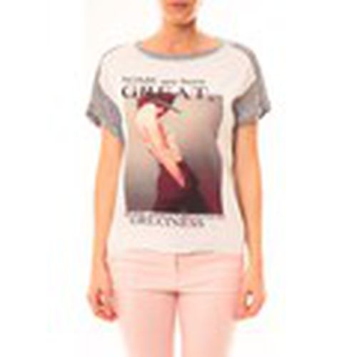 Camiseta Tee-shirt B005 Blanc/ para mujer - By La Vitrine - Modalova