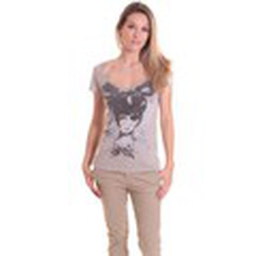 Camiseta T-shirt 11q442 /Taupe para mujer - Rich & Royal - Modalova