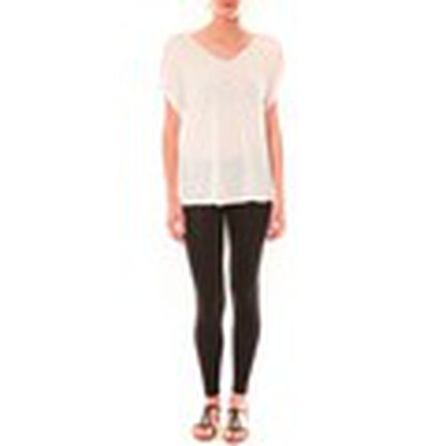 Blusa Top M-9388 Blanc para mujer - Dress Code - Modalova